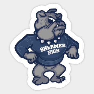 Shermer High Bulldog Mascot Sticker